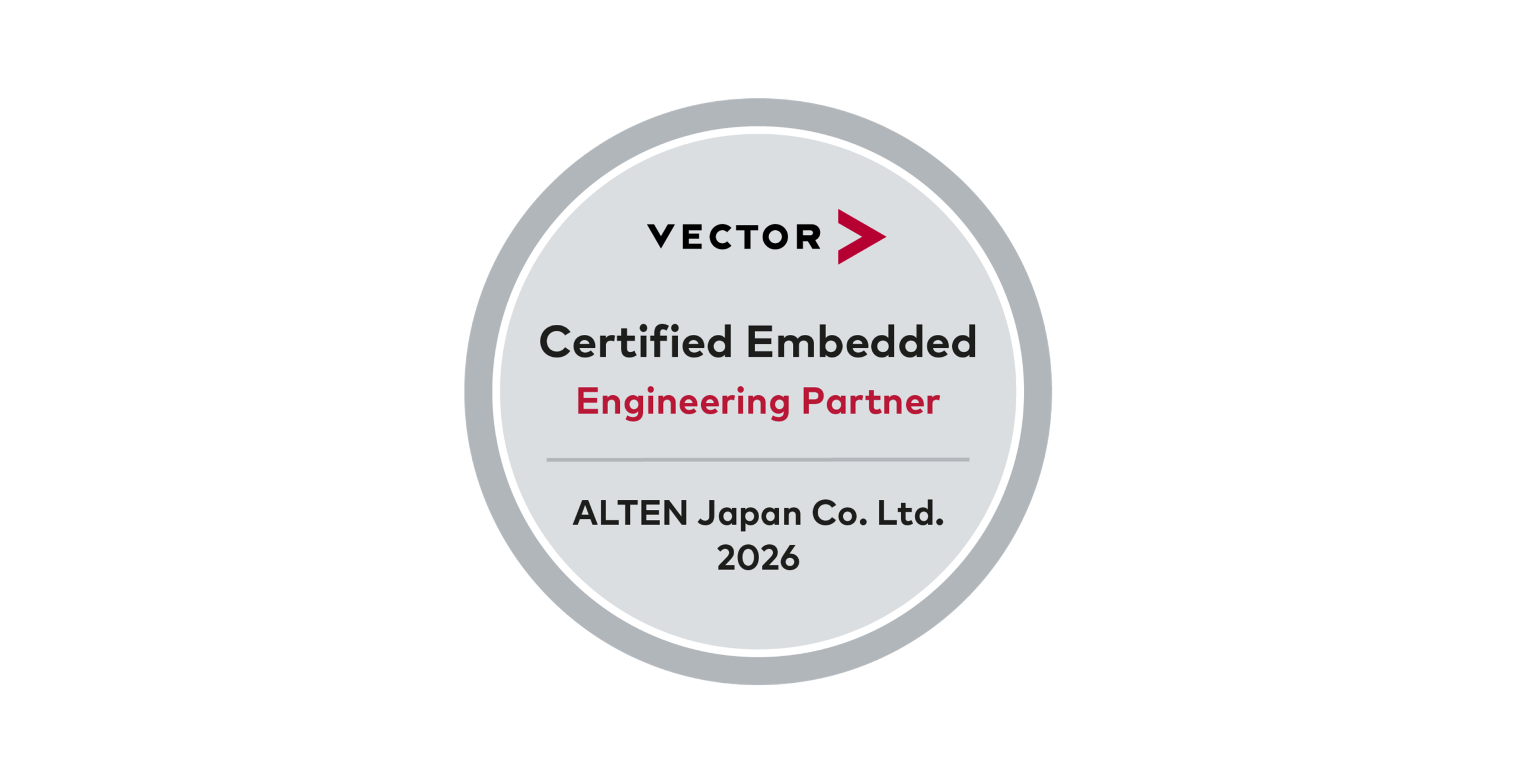 Vector社「Certified Embedded Engineering Partner（CEEP）」認定を