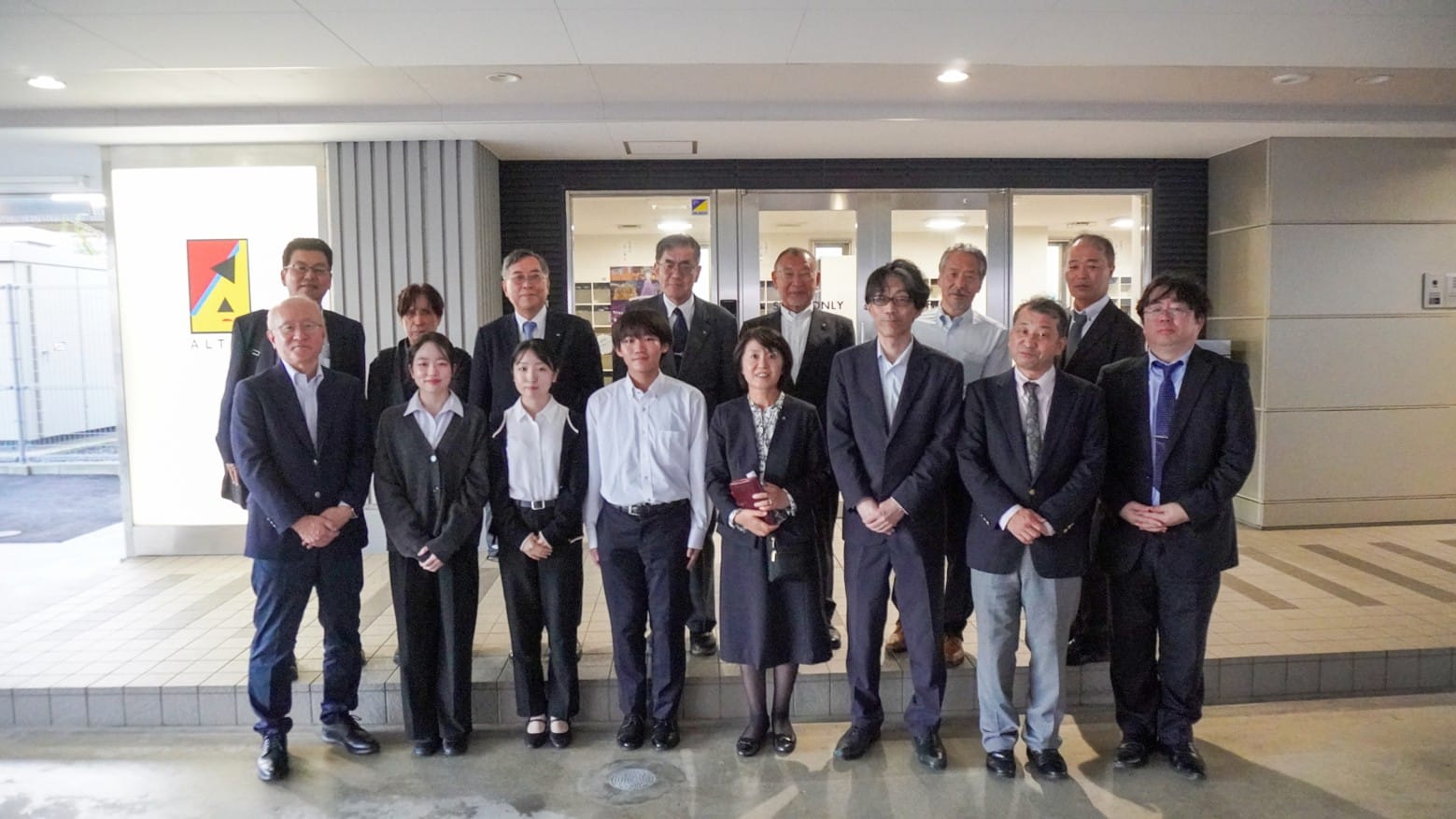 関西経済同友会の皆さまが当社のコーオプ実習を視察されました